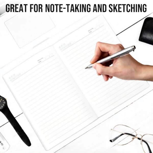 Carnet notes nœud rose How Wonderful Life Is Now cadeau