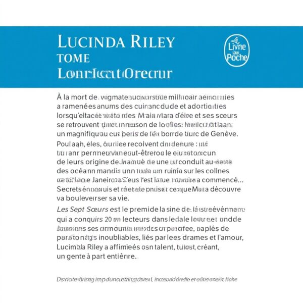 Maia Les sept Soeurs Tome 1 roman romance contemporaine