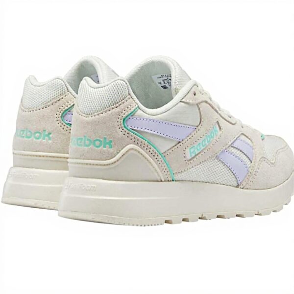 Reebok Baskets Gl1000 Femme Blanc Cassé Confort Sport