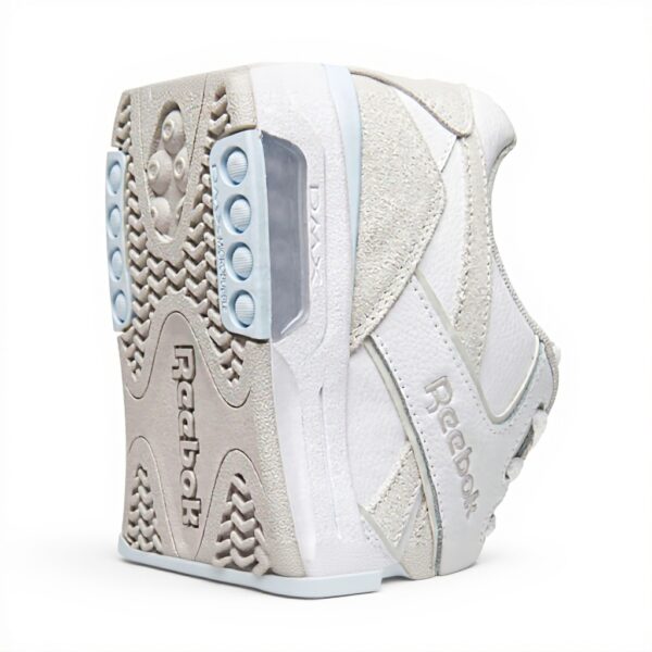 Baskets Reebok BB 4500 DMX Unisex Blanc Gris Brumeux