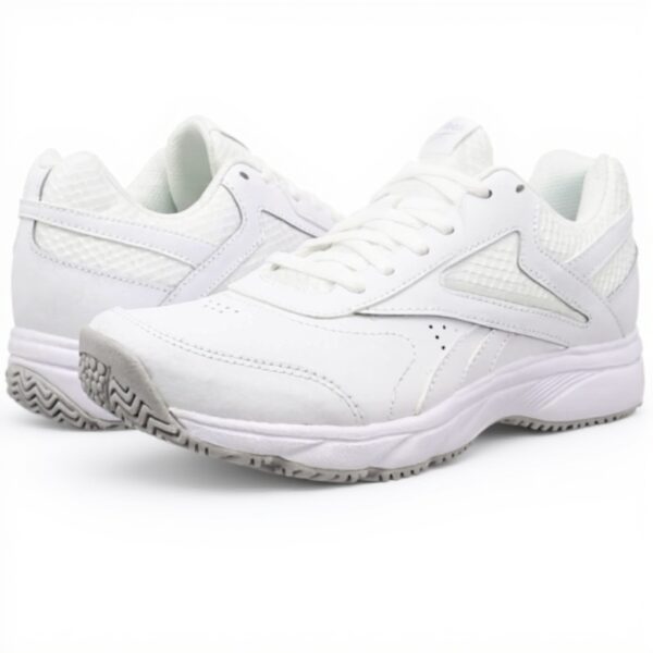 Reebok Baskets Work N Cushion 40 Cuir Noir Homme Sport