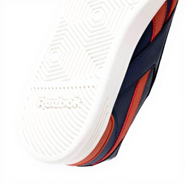 Reebok Baskets Enfants Court Avance Rouge Bleu Marine