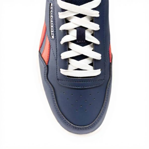 Reebok Baskets Enfants Court Avance Rouge Bleu Marine