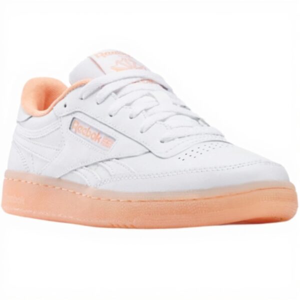 Reebok Club C Revenge Basket Femme Cuir Blanc Confortable