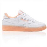 Reebok Club C Revenge Basket Femme Cuir Blanc Confortable