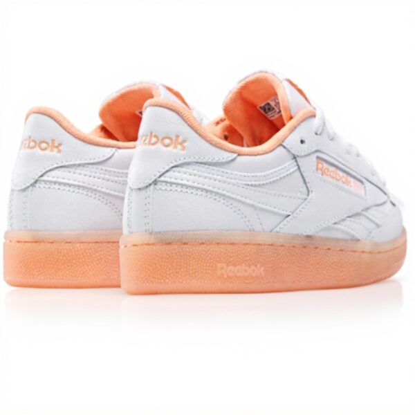 Reebok Club C Revenge Basket Femme Cuir Blanc Confortable