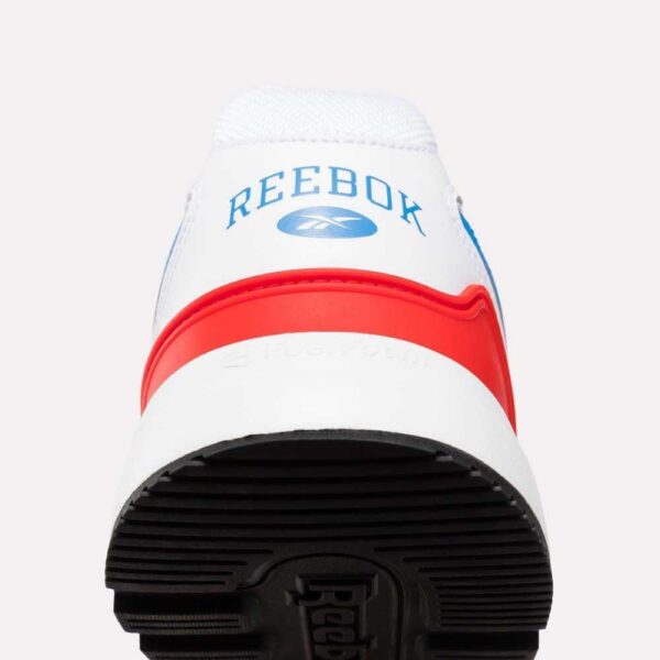 Baskets Reebok GL1000 Cuir Blanc Bleu Rouge Homme-6