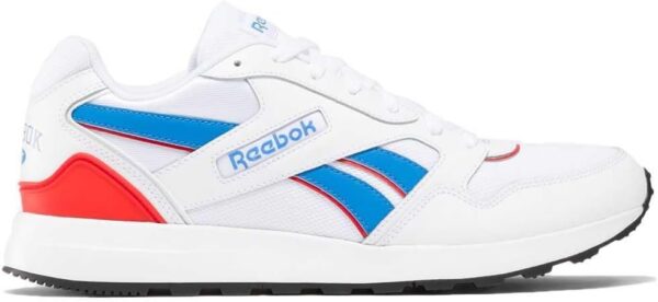 Baskets Reebok GL1000 Cuir Blanc Bleu Rouge Homme-0