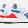 Baskets Reebok GL1000 Cuir Blanc Bleu Rouge Homme-3