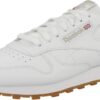 Reebok Classic Leather Baskets Homme Daim Blanc Gris 40.5 EU-3