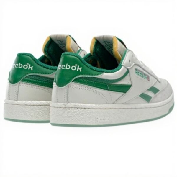 Baskets Reebok Club C Revenge Vintage Homme Cuir Vert