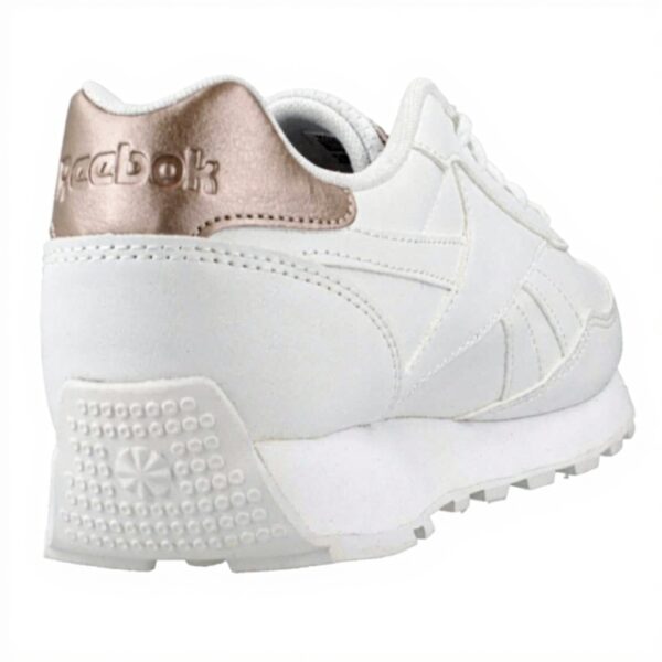 Baskets Reebok Rewind Run Femme Blanc Rose Or Confort