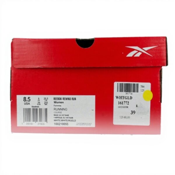 Baskets Reebok Rewind Run Femme Blanc Rose Or Confort