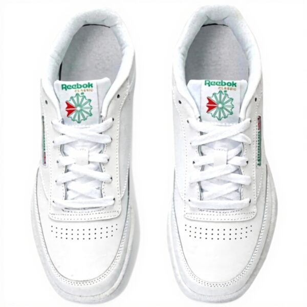 Baskets Reebok Club C Extra White Cuir Lacet Femme