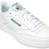 Baskets Reebok Club C Extra White Cuir Lacet Femme