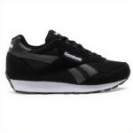 Reebok Trainers Rewind Run Noir Baskets mode homme lacets