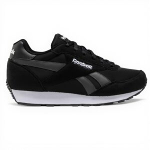 Reebok Trainers Rewind Run Noir Baskets mode homme lacets