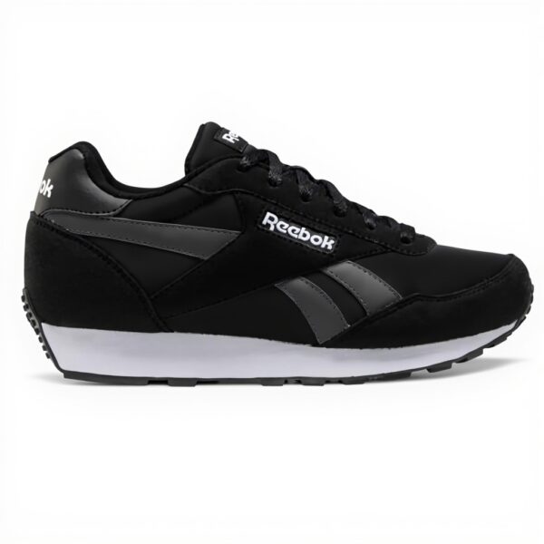 Reebok Trainers Rewind Run Noir Baskets mode homme lacets