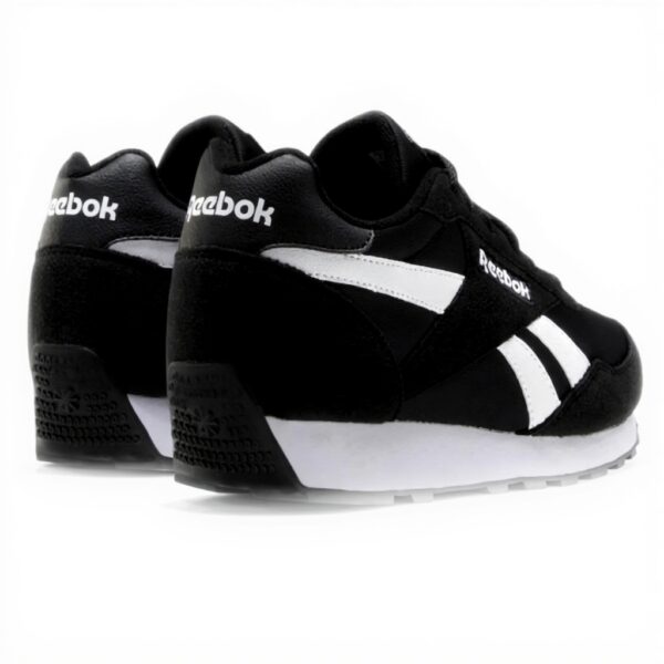 Reebok Trainers Rewind Run Noir Baskets mode homme lacets