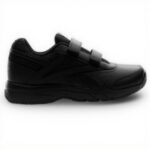 Reebok Work N Cushion 4.0 KC Baskets Cuir Noir Homme