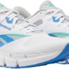 Reebok Zig Dynamica 5 Chaussures Running Mixte Blanc Bleu-1
