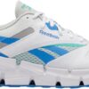 Reebok Zig Dynamica 5 Chaussures Running Mixte Blanc Bleu-0