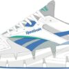 Reebok Zig Dynamica 5 Chaussures Running Mixte Blanc Bleu-4