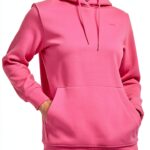 Jack Jones Sweat Capuche Femme Rose Carmin Uni Confort-0