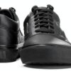 Baskets Vans cuir homme noir mode casual confort-2