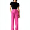 Bestseller Pantalon femme taille haute polyester recyclé-4