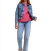 Sweatshirt femme Bestseller col rond doux imprimé logo-3