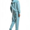 Pantalon de jogging JACK JONES Femme Bleu Logo Turquoise-4