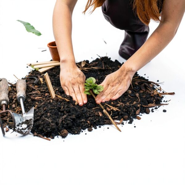Bougies à fleurs rouge carmin jardin abeilles papillons-5
