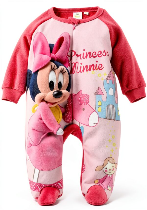 Ensemble Bébé fille Disney Rose Coton 24 mois HM0335