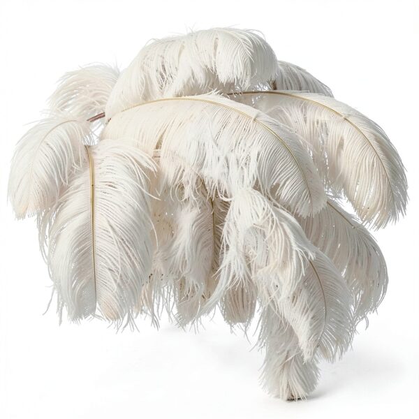 Plumes ZFISH cuir rose carmin décoration créative DIY-3