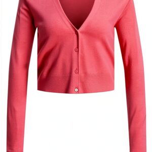 Cardigan femme Jack Jones laine douce coupe moderne-0