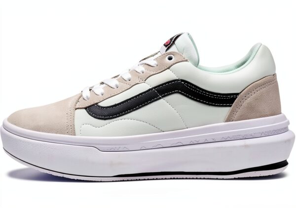 Vans Old Skool Blanc Baskets Homme Confort Mode Urbaine-0