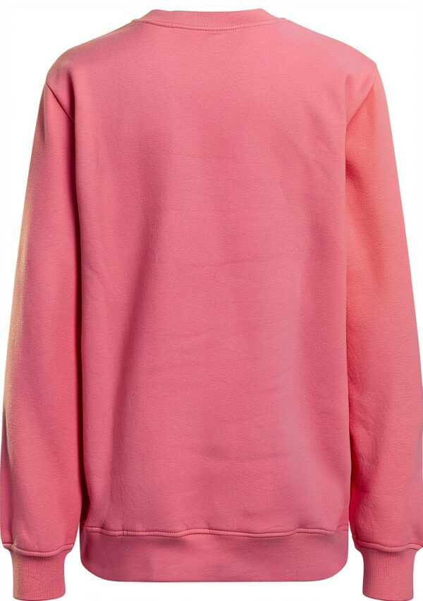 Sweatshirt femme Bestseller col rond doux imprimé logo-4