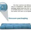 Coussin de banc Generic touffeté mousse mémoire tailles-5