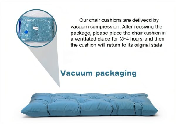 Coussin de banc Generic touffeté mousse mémoire tailles-5