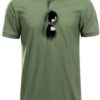 Polo Homme Tissu Respirant Design Boutonnière Couleur Lilas-3
