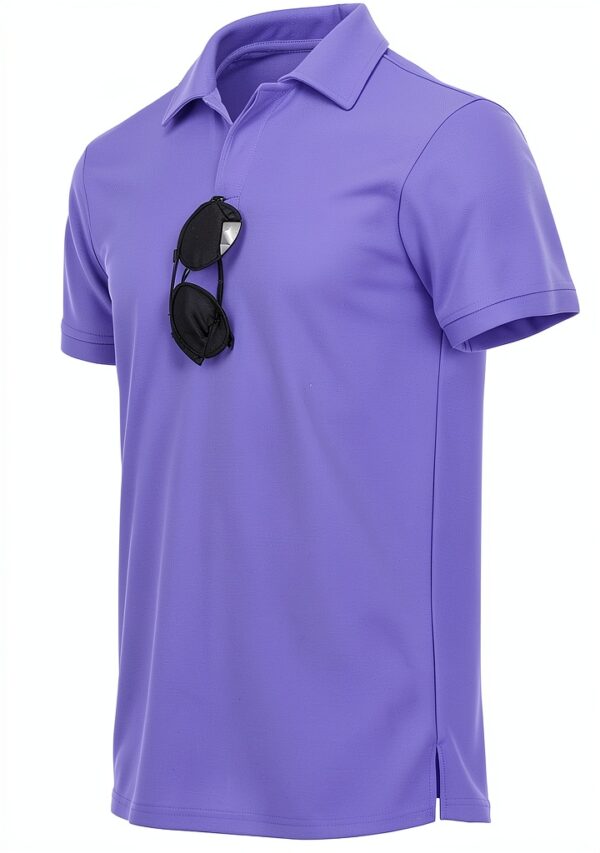Polo de golf homme tissu respirant design chic tailles M à-3