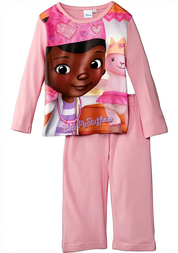 Ensemble Pyjama Disney Doc McStuffins Rose Coton Fille
