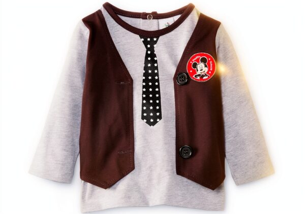 T-shirt Minnie Mouse Disney coton bébé fille rose