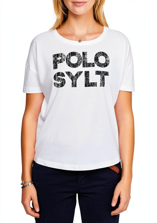 Polo Sylt Femme Coton Doux Encolure Ronde Coupe Régulière-6