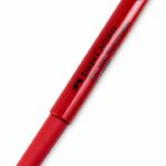 Stylo calligraphie Faber-Castell pointe moyenne encre rose-0