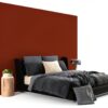 Peinture Lessivable Barbouille Rouge Intérieur Murs Plafonds-2