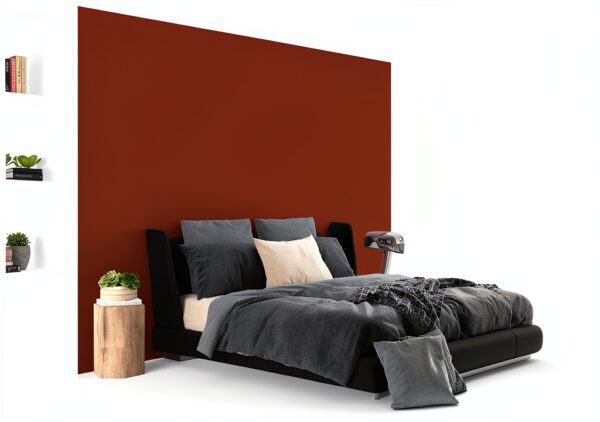 Peinture Lessivable Barbouille Rouge Intérieur Murs Plafonds-2