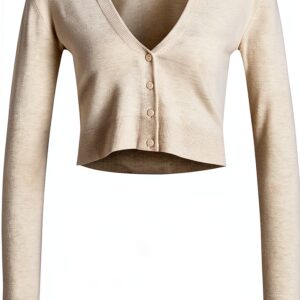 Cardigan femme Jack Jones léger fermeture boutons couleurs-0
