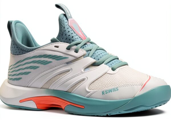 K-Swiss Chaussures Tennis Femme Blanc de Blanc Confort-0